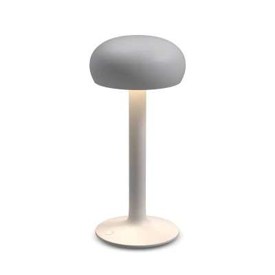 Abbildung von EVA Solo LED Akku Tischlampe Emendo, grau, dimmbar, IP44