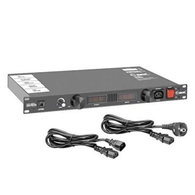 Abbildung von Adam Hall 19&quot; Parts PCL 10 PRO Power Conditioner mit Volt und Amperemeter, Display Rack Beleuchtung
