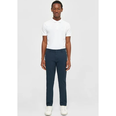 Abbildung von KnowledgeCotton Apparel Chinohose LUCA slim mit Label Stichting hinten