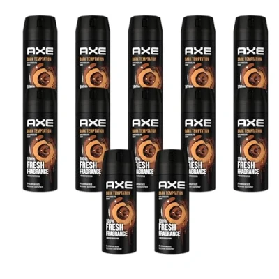 Abbildung von axe Deo Set Bodyspray Dark Temptation Spray Deospray Deodorant 12x 150ml