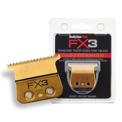 Abbildung von BaBylissPRO FX703G FX3 DLC/Titanium Ultradünne Zero Gap Thin Tooth Ersatz Trimmerklinge