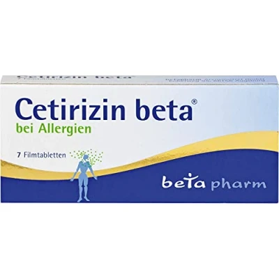 Abbildung von Cetirizin beta 7 St