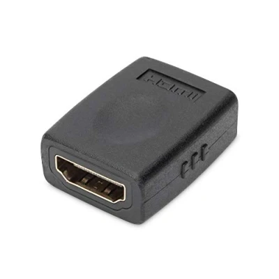 Abbildung von DIGITUS HDMI Grafik Adapter, 2x Typ A (Buchse zu Buchse), 4K Ultra HD 60Hz, 3840 x 2160 Pixel, Schwarz