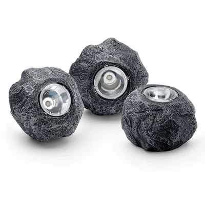 Abbildung von PondoStar LED Felsenlicht Set 3 Oase