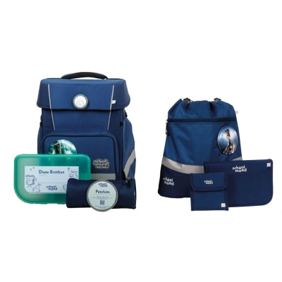 Abbildung von School Mood Champion Maxx Paul Fußball blau Schulranzen Set Grundschule