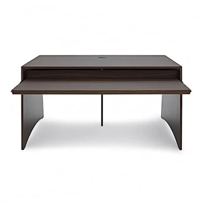 Abbildung von Home Studio Desk for Music Production, Walnut