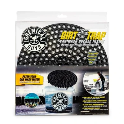 Abbildung von Chemical Guys DIRTTRAP01 Cyclone Schmutzfänger Auto Wash Eimer Einsatz/Filter entfernt Schmutz während Sie waschen (schwarz)