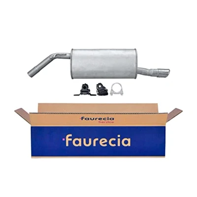Abbildung von HELLA 8LD 366 031 921 Endschalldämpfer hinten mit Anbauteilen PEUGEOT: 207 Schrägheck, SW, SW Kasten / Kombi