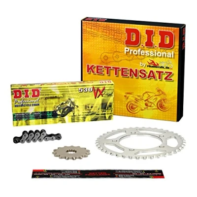 Abbildung von Kettensatz Yamaha XJR 1300, 1999 2001, Typ RP02, DID X Ring (VX) extra verstärkt