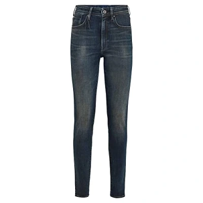 Abbildung von G STAR RAW Damen Kafey Ultra High Skinny Jeans, Blau (antic nebulas D15578 C051 B824), 25W / 32L