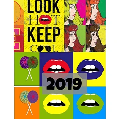 Abbildung von 2019: Künstler wie Andy Warhol, Roy Lichtenstein, Keith Haring und Romero Britto haben diese Kunstrichtung berühmt gemacht: Pop Art Comic. Der perfekte Geschenk Kalender 2019 für alle Fans.