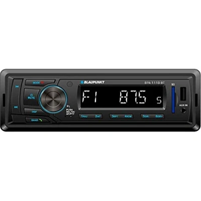 Abbildung von Blaupunkt BPA1119BT Autoradio, 1 DIN, Bluetooth, USB, Schwarz