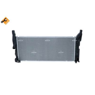 Abbildung von NRF 59285 Kühler, Motorkühlung Aluminium 680 299 22 mit Dichtring Kühlrippen gelötet MINI: Schrägheck, Clubman, BMW: 2 Gran Tourer, X1