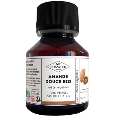 Abbildung von Pflanzenöl von Mandel organisch MY COSMETIK 50 ml