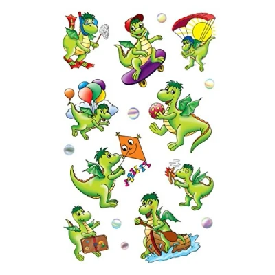 Abbildung von AVERY Zweckform 54043 Kinder Sticker Drachen 27 Aufkleber
