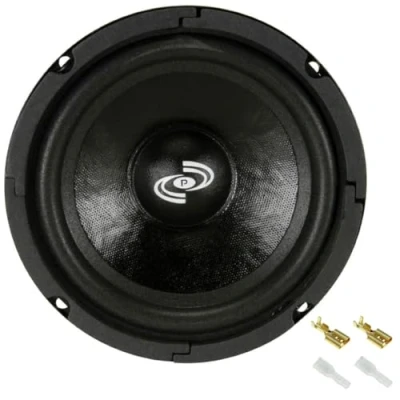 Abbildung von 1 MIDWOOFER kompatibel mit Pyle PDMW6 16,5 cm 165 mm 6,5&quot; Lautsprecher 125 watt rms und 250 max 8 ohm impedanz für die Home Party, Stück