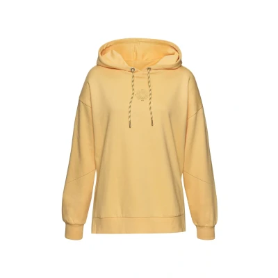 Abbildung von Buffalo Hoodie, Kapuzensweatshirt mit großem Rückenprint Glanz Effekt, Loungewear
