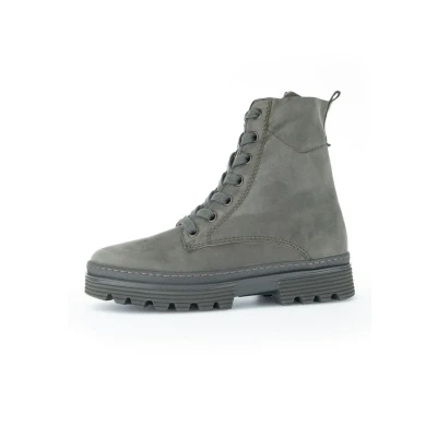 Abbildung von Gabor Combat Plateaustiefelette, Damen, Größe: 39, Grün Schuhe