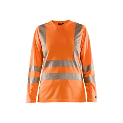 Abbildung von Blaklader 348510135300XS Langarm Damen UV T Shirt, Orange, Größe XS