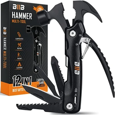 Abbildung von BIIB Geschenke für Männer, Vatertagsgeschenk Papa, 12 in 1 Multitool Gadgets Männer Geburtstagsgeschenk Männergeschenke Camping Zubehör Papa Geschenk