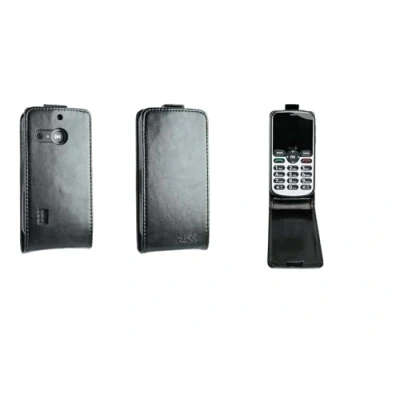 Abbildung von caseroxx Handy Hülle Flip Cover kompatibel mit Doro 1880/1881, Smartphone Tasche in schwarz