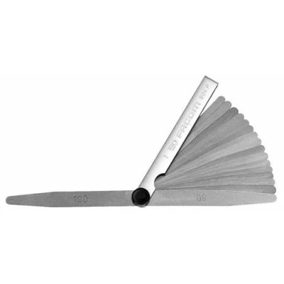 Abbildung von FACOM Präzisions Fühlerlehren Metrisch, Blattlang 90 mm 19 Blaetter, Keilform, 1 Stück, 804.P