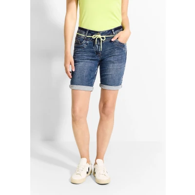 Abbildung von Cecil Jeans Shorts, Damen, Größe: 34, Blau