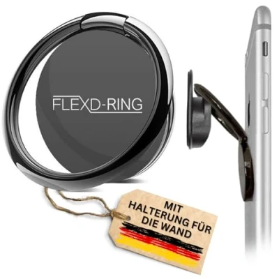 Abbildung von FLEXD X Ring Smartphone Halterung, (Handy Ständer Halterung)