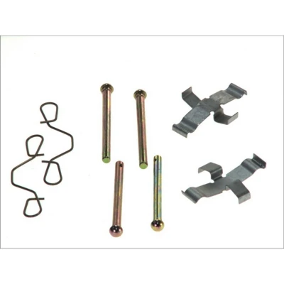 Abbildung von QUICK BRAKE 109 0982 Zubehörsatz, Scheibenbremsbelag VOLKSWAGEN: GOLF 1, Passat B2 Variant, B1 Schrägheck, AUDI: 80