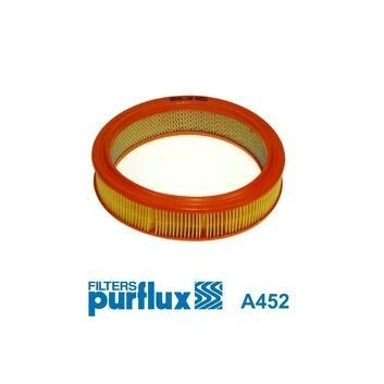 Abbildung von PURFLUX A452 Luftfilter 47 200 Filtereinsatz FIAT: Panda I Schrägheck, 127 Fiorino II Kastenwagen, SUZUKI: Alto I, II, IV