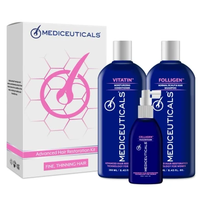 Abbildung von Mediceuticals Hair Restoration Kit for Women Normal