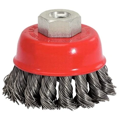 Abbildung von KS TOOLS 340.0024 Drahtbürste 10000 M14x2,0 Stahldraht