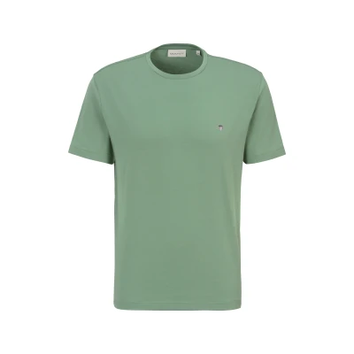 Abbildung von GANT Printed Archive Shield Tshirt basic, Herren, Größe: 4XL, Kalamata green