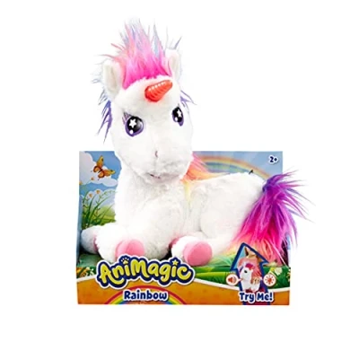 Abbildung von Animagic Rainbow mein Einhorn mit Lichteffekten, Kuscheltier