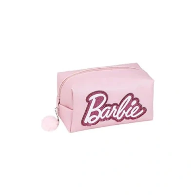 Abbildung von CERDÁ LIFE&#039;S LITTLE MOMENTS Barbie Reise Toilettenbeutel rosa große Speicherkapazität Zip Verschluss Print Original Produkt