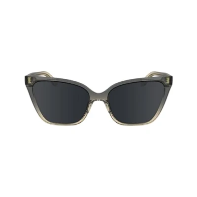 Abbildung von Calvin Klein Sonnenbrille, Damen, Größe: 57, Grey beige