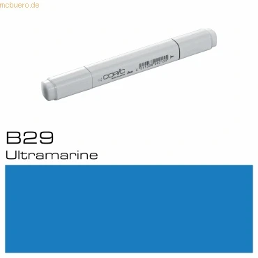 Abbildung von 3 x Copic Marker B29 Ultramarine