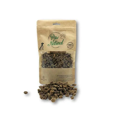 Abbildung von Paw Natural Hunde Leckerlis Training 250g Lamm Leckereien 100% Gluten &amp; getreidefrei aus frischem Fleisch gesunder Tiere