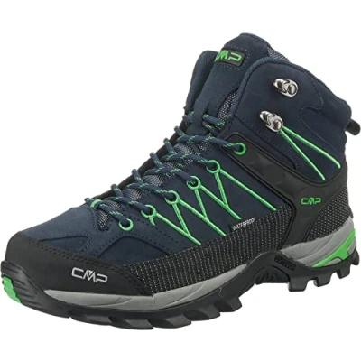 Abbildung von CMP Herren Rigel Mid Shoes Wp Trekking Schuhe, Blau Grün B Blue Gecko, 40 EU