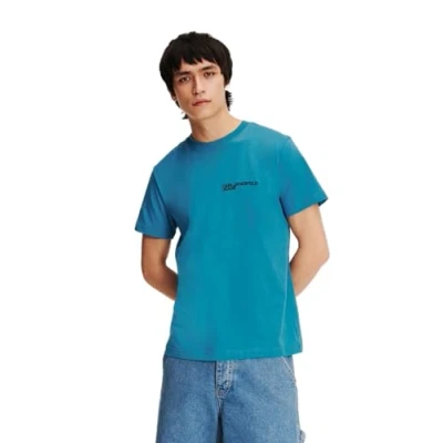 Abbildung von Karl Lagerfeld Jeans TEE Tshirt basic, Herren, Größe: Large, Hydro