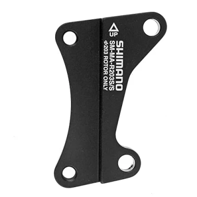 Abbildung von SHIMANO Unisex Erwachsene Adapter 2090324800 Adapter, Schwarz, Einheit EU