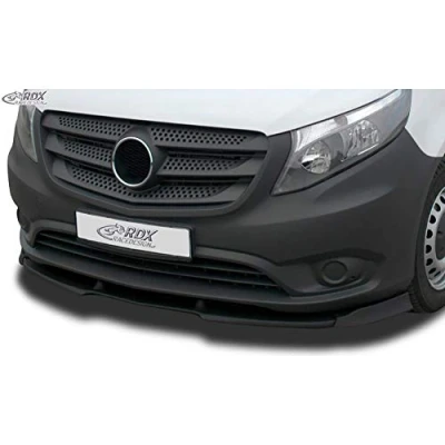 Abbildung von RDX Frontspoiler VARIO X Vito W447 2014+ Frontlippe Front Ansatz Vorne Spoilerlippe, Schwarz