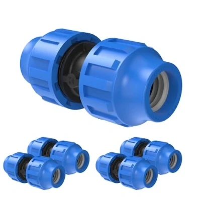 Abbildung von Kirchhoff Fitting Verbindungsstück Kunststoff 32 x mm für HDPE Rohr 5 Stück im Set Verschiedene Größen DVGW geprüft Trinkwasserqualität Made in EU, Schwarz, mm, 984841317