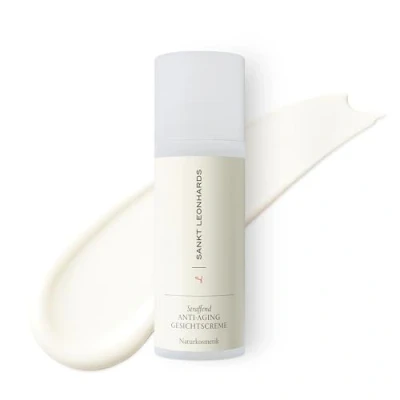 Abbildung von ST. LEONHARDS NATURKOSMETIK Straffende Anti AGING CREME empfindliche &amp; reife Haut Falten Bio Molke Antioxidantien NCS zertifiziert 30ml