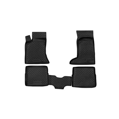 Abbildung von Element Gummimatten Passgenaue Fußmatten Cadillac SRX 2004 2009 4tlg