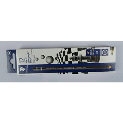 Abbildung von 12 x Staedtler Bleistift Mars Lumograph 7B schwarz