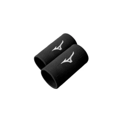 Abbildung von Mizuno Wristband Long Laufschuhe Schwarz/Weiß Damen/Herren Grösse One Size