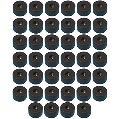 Abbildung von Adam Hall Hardware 4909 M40 AH 40er Set Gummifuß 38 x 20 mm schwarz im Beutel