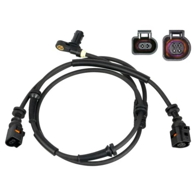 Abbildung von FEBI BILSTEIN 174636 ABS Sensor Hinterachse links, rechts 1110 VOLKSWAGEN: Sharan I, Kastenwagen, FORD: Galaxy Mk1 MPV