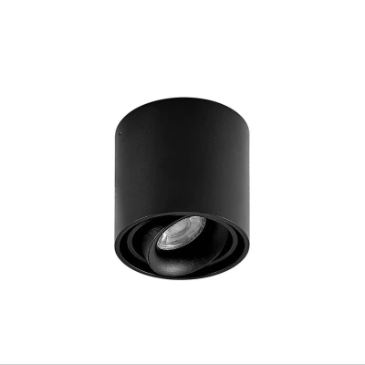 Abbildung von Arcchio Downlight Walza, schwarz, Metall, Ø 9,3cm, GU10